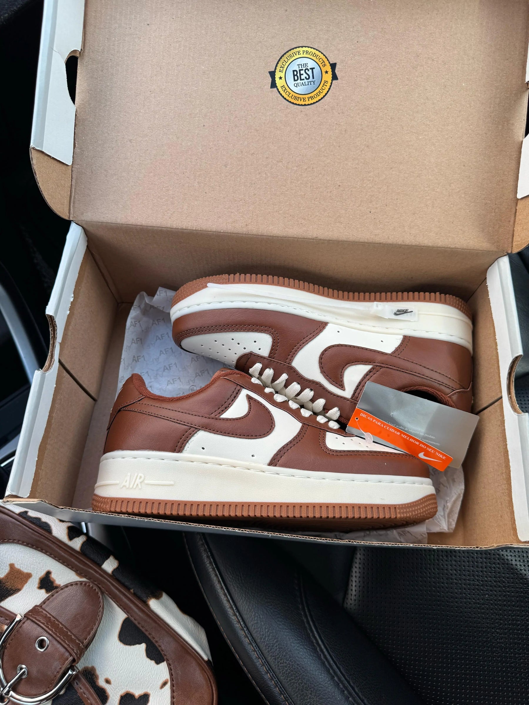 Tênis Unissex NK AirForce Premium AF1