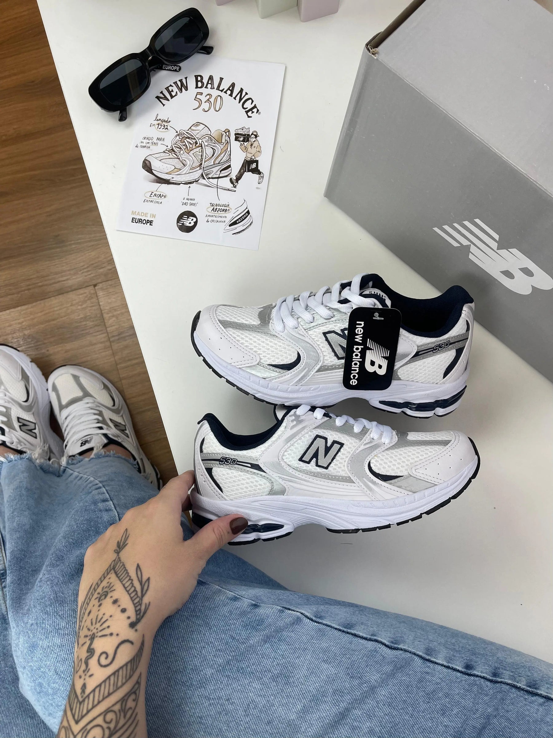 Tênis Feminino NB 530 Linha Premium