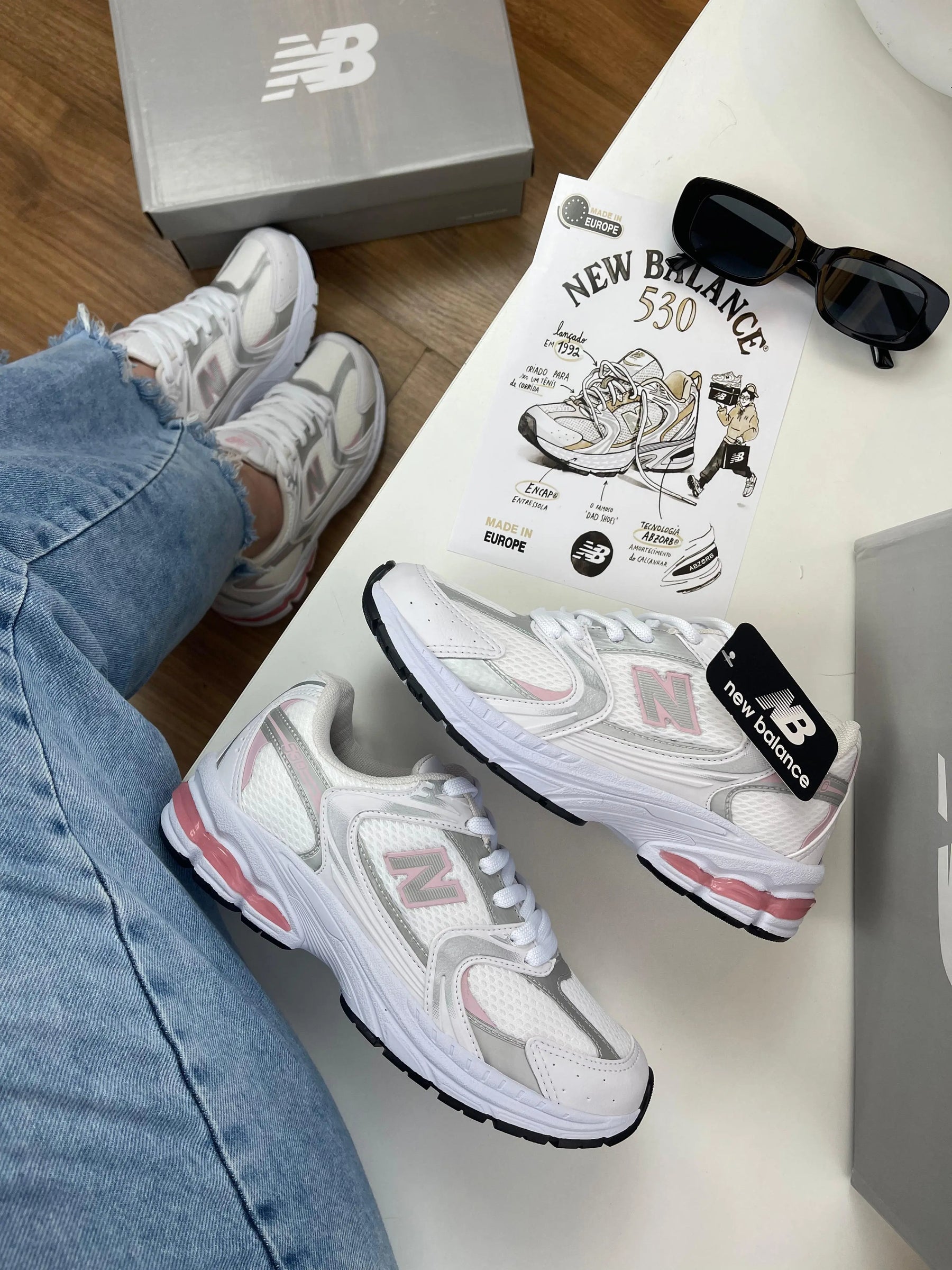 Tênis Feminino NB 530 Linha Premium