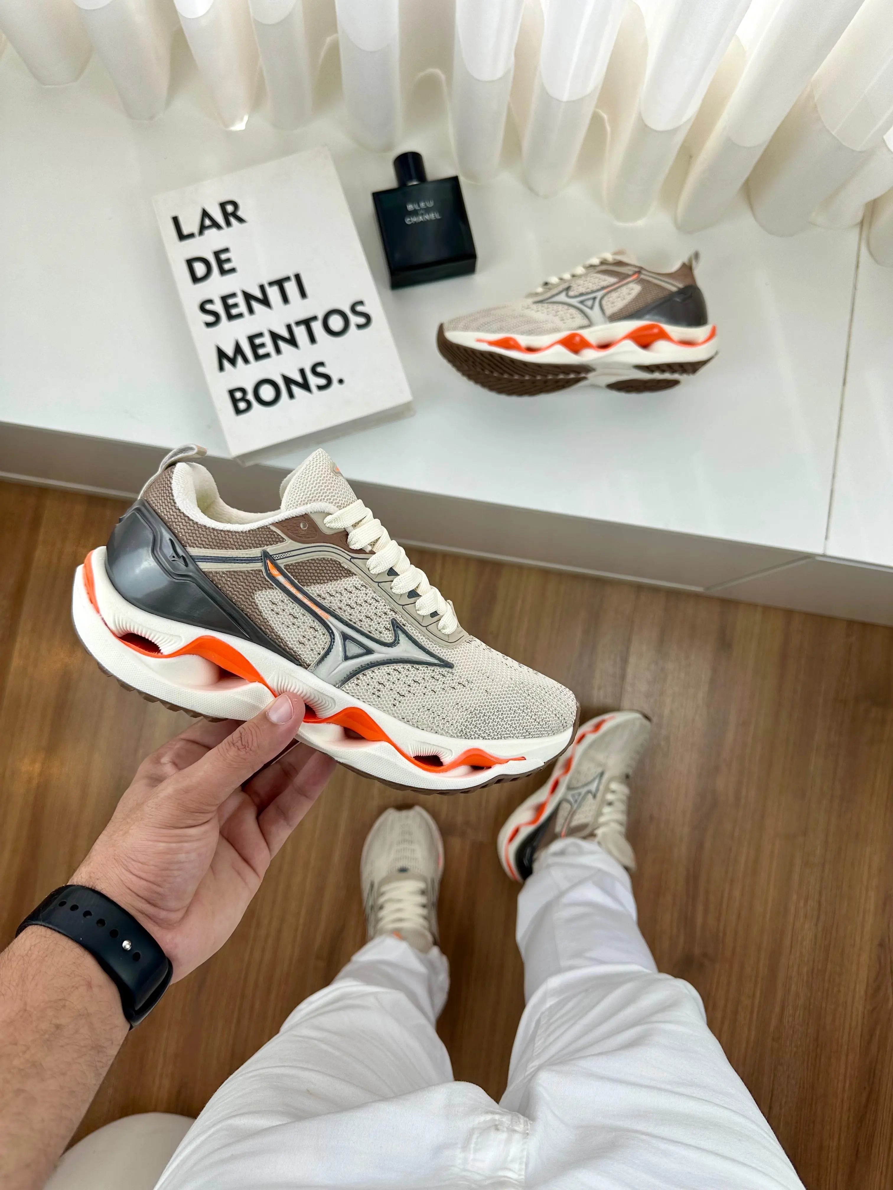 TaiSunさま Tênis Masculino MZN Wave Stratos 3 - Compre na Runera