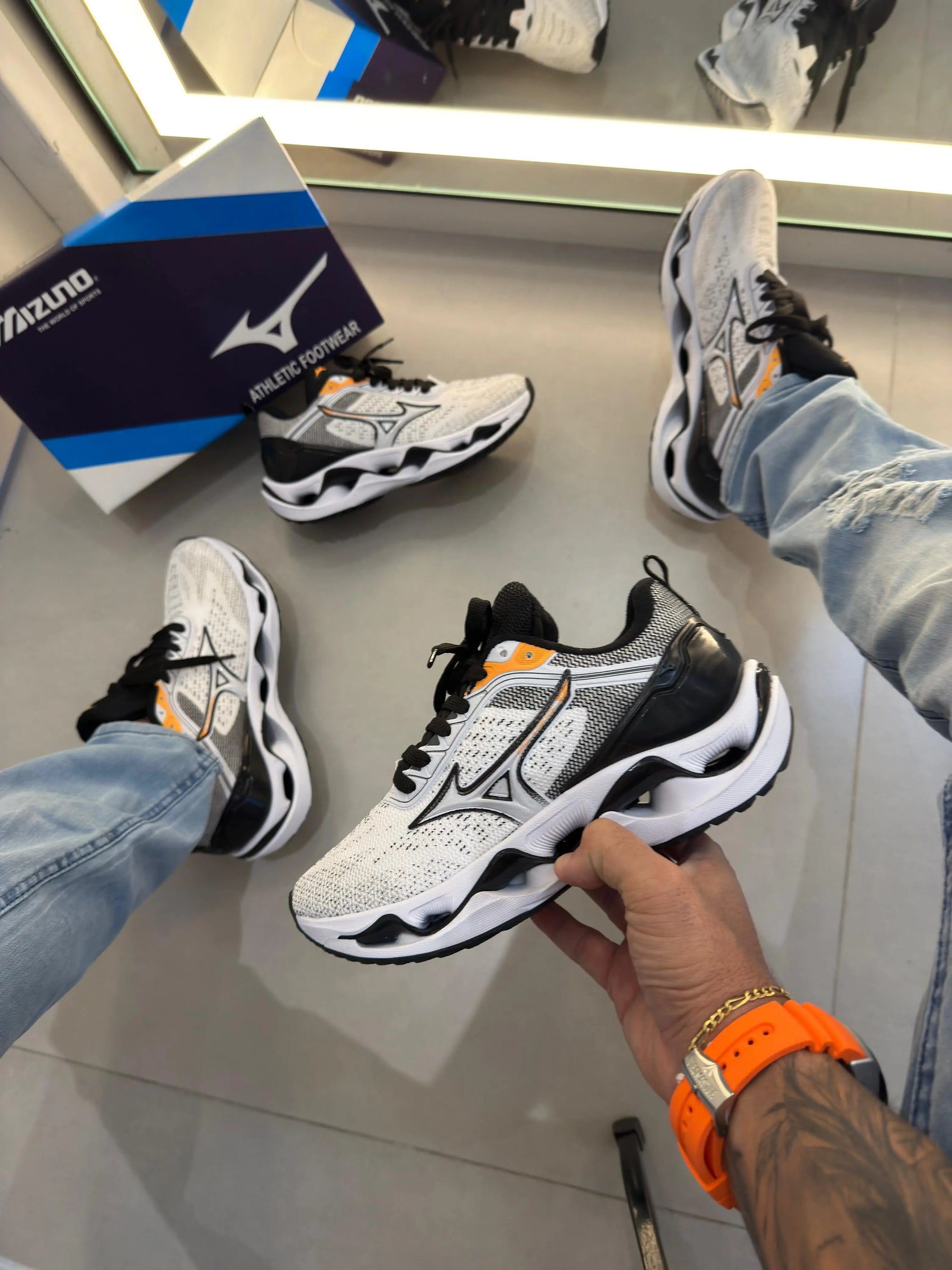 Tênis Masculino MZN Wave Stratos 3