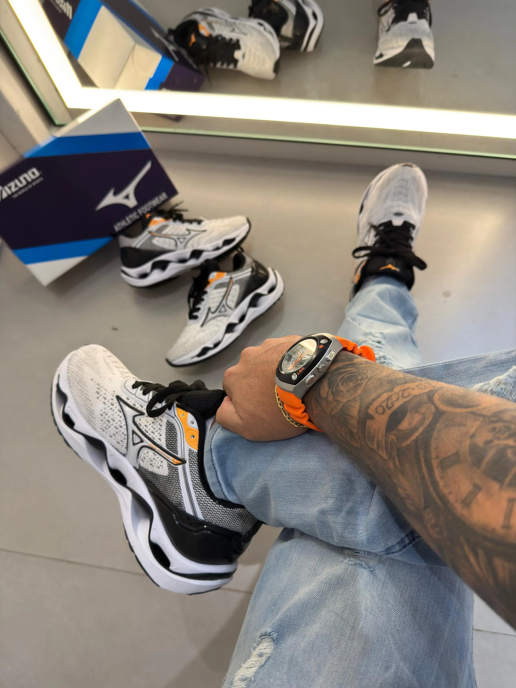Tênis Masculino MZN Wave Stratos 3