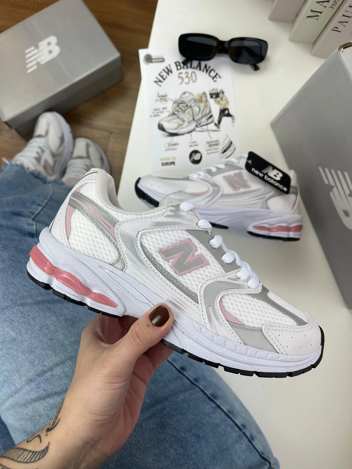 Tênis Feminino NB 530 Linha Premium