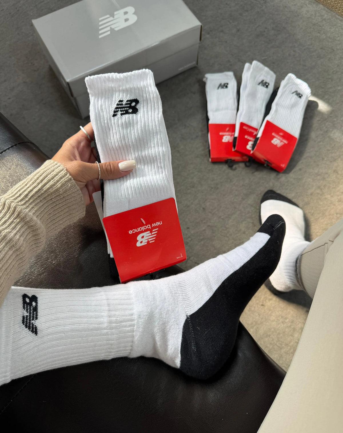 Par de Meias Unissex New Balance