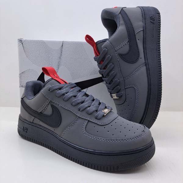 Tênis Unissex NK Air Force 1 Cinza Premium